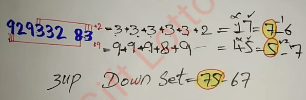 16-10-2022 3UP VIP Down Set Thailand Lottery - Thailand Lottery 100% sure number 16/10/2022