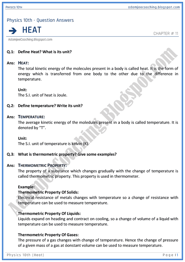 heat-question-answers-physics-10th