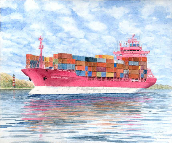 Contship Germany Pink Lady