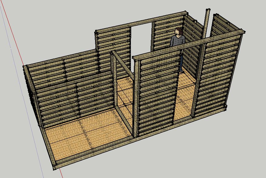 Shed From Pallets Plan