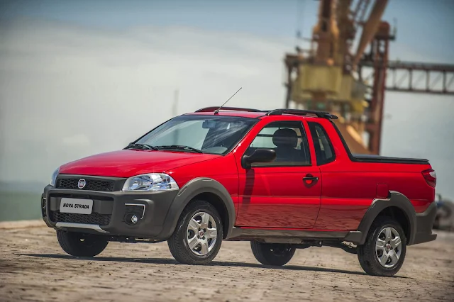 Fiat Strada - 5º veículo mais vendido do Brasil - 2018