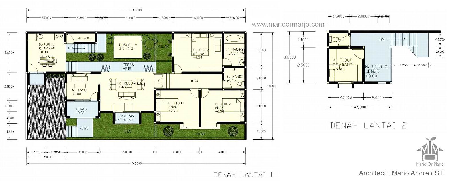 Desain Rumah Minimalis Melebar Kesamping Gambar Desain Rumah Minimalis