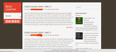 cara mengganti template blogger