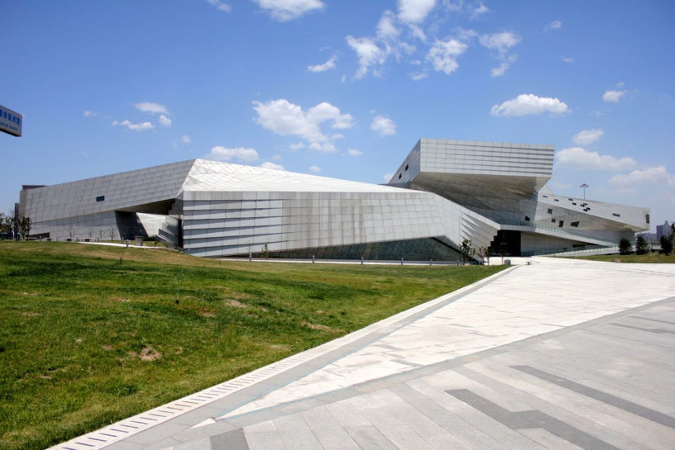 Taiyuan, Sciansi, Cina: Taiyuan Museum by Preston Scott Cohen