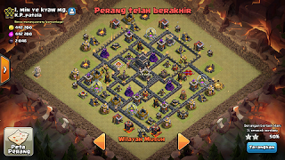 base war th 9 terbaru bomb tower