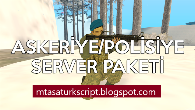 MTA SA BOZKURT Askeriye / Polisiye Server Paketi