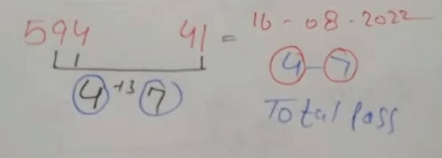 Thailand Lottery 3UP VIP final Total 16/08/2022 -Thailand Lottery 100% sure number 16/08/2022