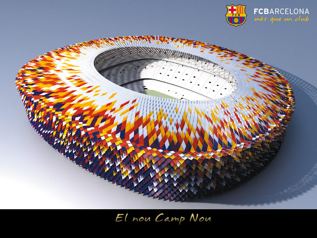 Camp Nou download free wallpapers for desktop 1024x768 sport football Barcelona stadium