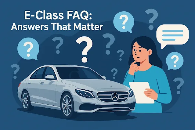 よくある質問（FAQ）：10年落ちベンツEクラスの疑問を解決
