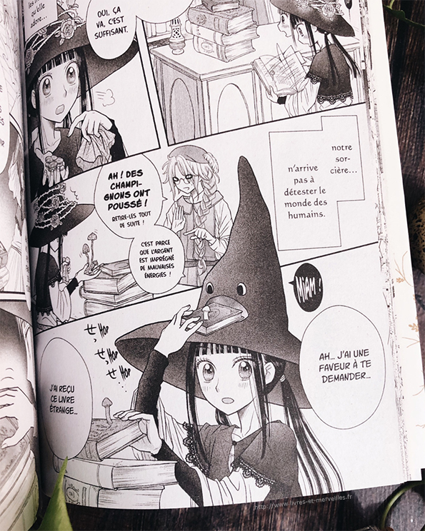 Manga Shôjo : La sorcière aux champignons