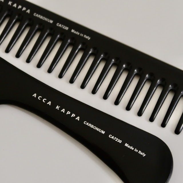 ACCA KAPPA CARBONIUM COMB: anti-frizz detangler for frizzy- haired girls morena filipina beauty blog