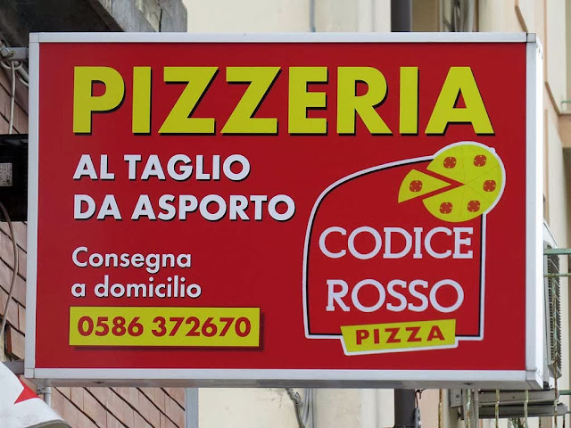 Pizzeria Codice Rosso, via Gramsci, Livorno