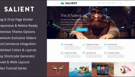 Nulled Salient v4.8.1 – Responsive Multi-Purpose Theme