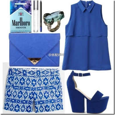 Royal Blue Mix N Match 05