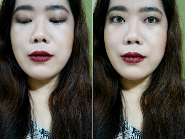 Maybelline Color Sensational Creamy Matte Lipstick in 696 Burgundy Blush