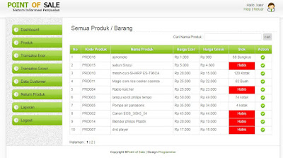 source code penjualan, pos, point of sales