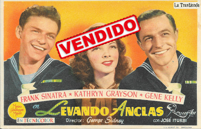 Programa de Cine - Levando Anclas - Frank Sinatra - Kathryn Grayson - Gene Kelly