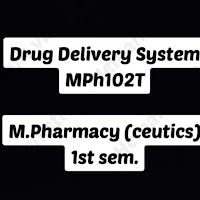 Drug delivery system Full Notes PDF | PPT