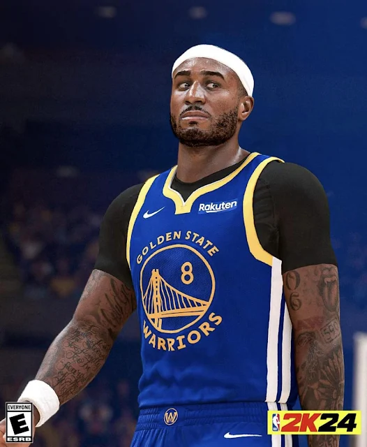 NBA 2K24 Gary Payton II Face