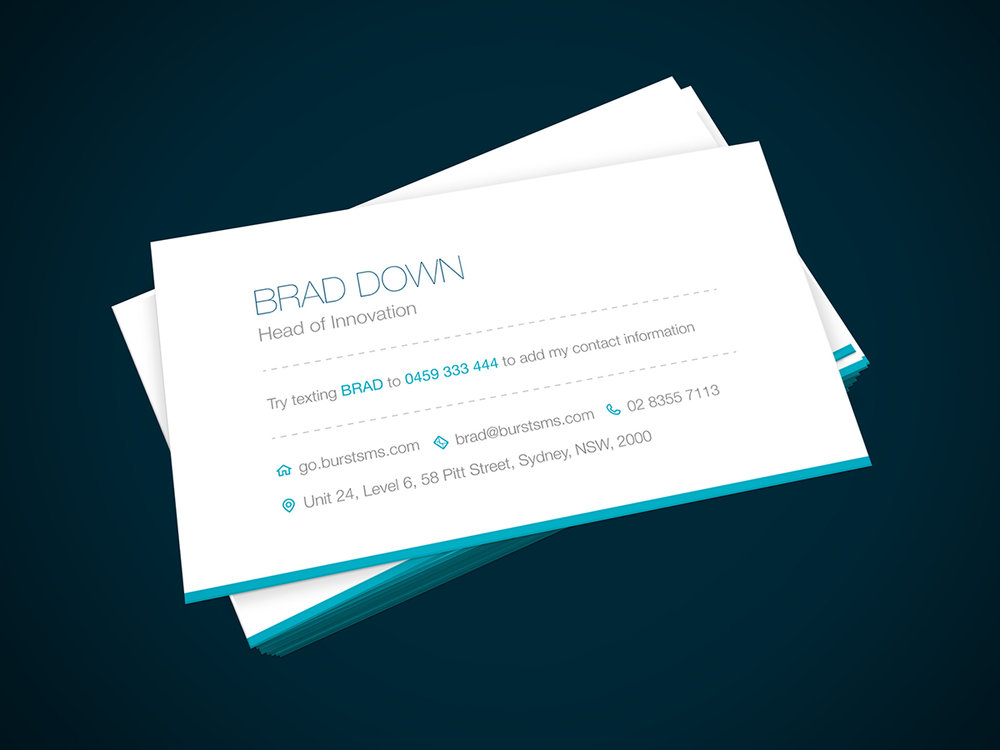 Information to Include in Your Business Cards Before
