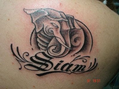 Tattoo Gajah Thailand - Thai Elephant Tattoo