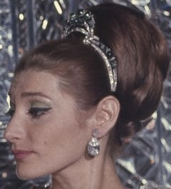 emerald diamond tiara iran princess soraya pahlavi shahnaz