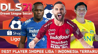 DLS 21 Mod Shopee Liga 1 Indonesia