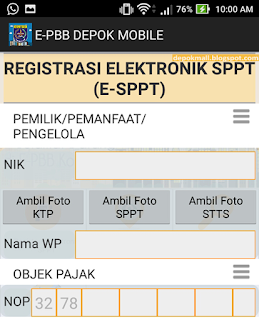 Bayar Pajak Online Depok