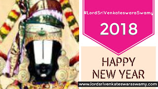 Lord Sri Venkateswara Swamy New Year Greetings 2018