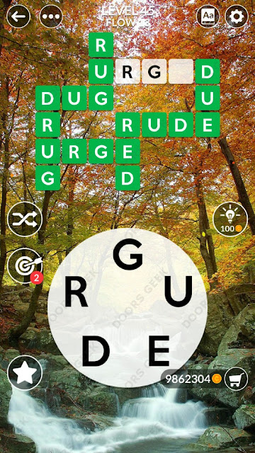 Wordscapes Level 45 answers, cheats, solution for android and ios devices.