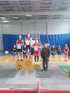 Котенева Юлия заняла 1 место в весовой категории 55кг