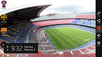 Barcelona Fc 2013 Theme For Windows 8