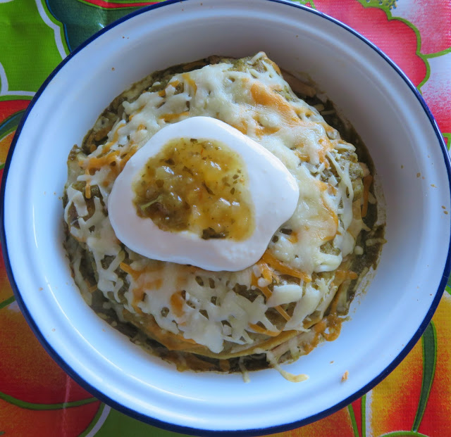 Chicken Enchiladas Verde