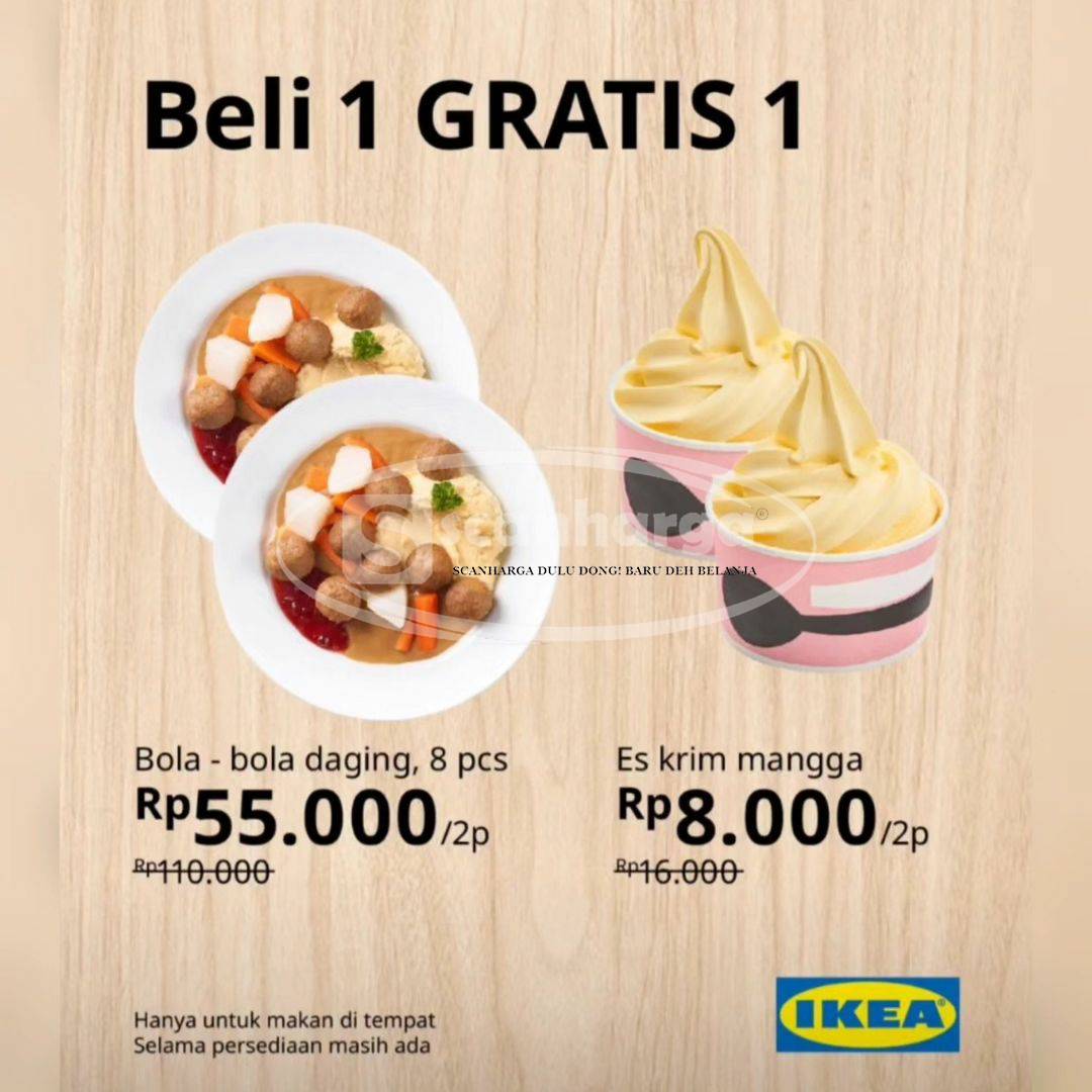 Promo IKEA Spesial BELI 1 GRATIS 1