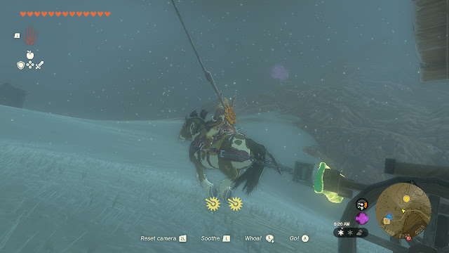 The Legend of Zelda: Tears of the Kingdom Horse in the Snow Fairy