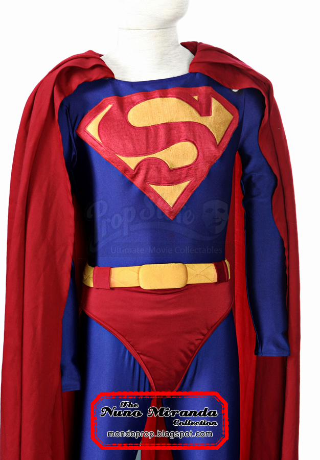 This is a custom made Superman costume used in the 90's television series