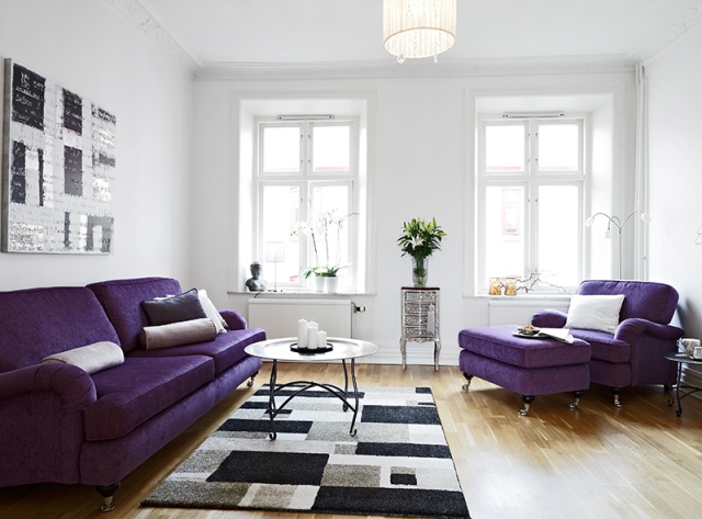 lavander sofa color