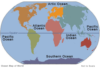 All The Five Oceans Of The World All Five Oceans