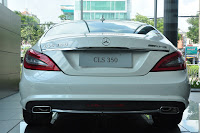 Mercedes CLS 350 AMG 2014 kiểu dáng đẹp mắt và thể thao ngoại thất màu Trắng