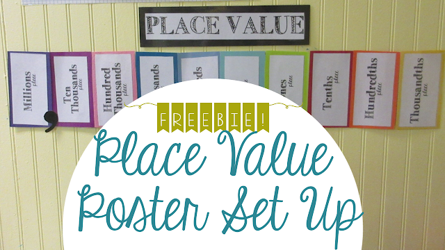 place value poster