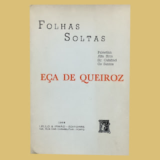 FOLHAS SOLTAS de Eça de Queiroz