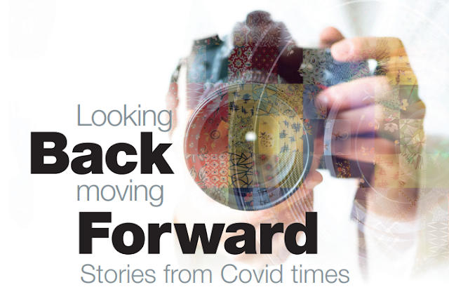 Looking Back Moving Forward Exhibition Flyer