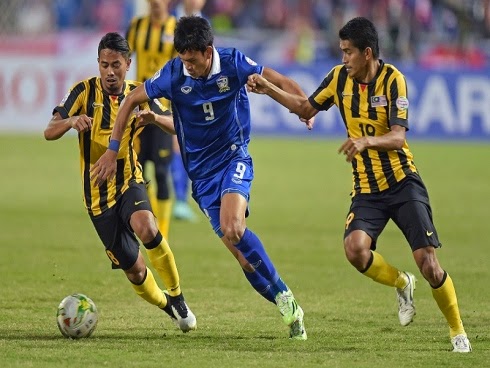 AFF Suzuki Cup: Thailand kejutkan Hairmau Malaya 2-0