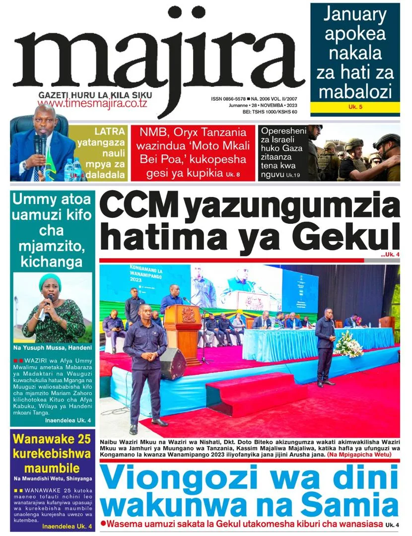 Haya Hapa Magazeti ya Leo Tarehe 28 November 2023