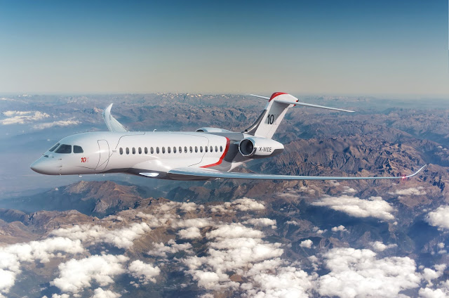 Dassault Aviation has just launched the Falcon 10X, view photos here | MORE THAN FLY