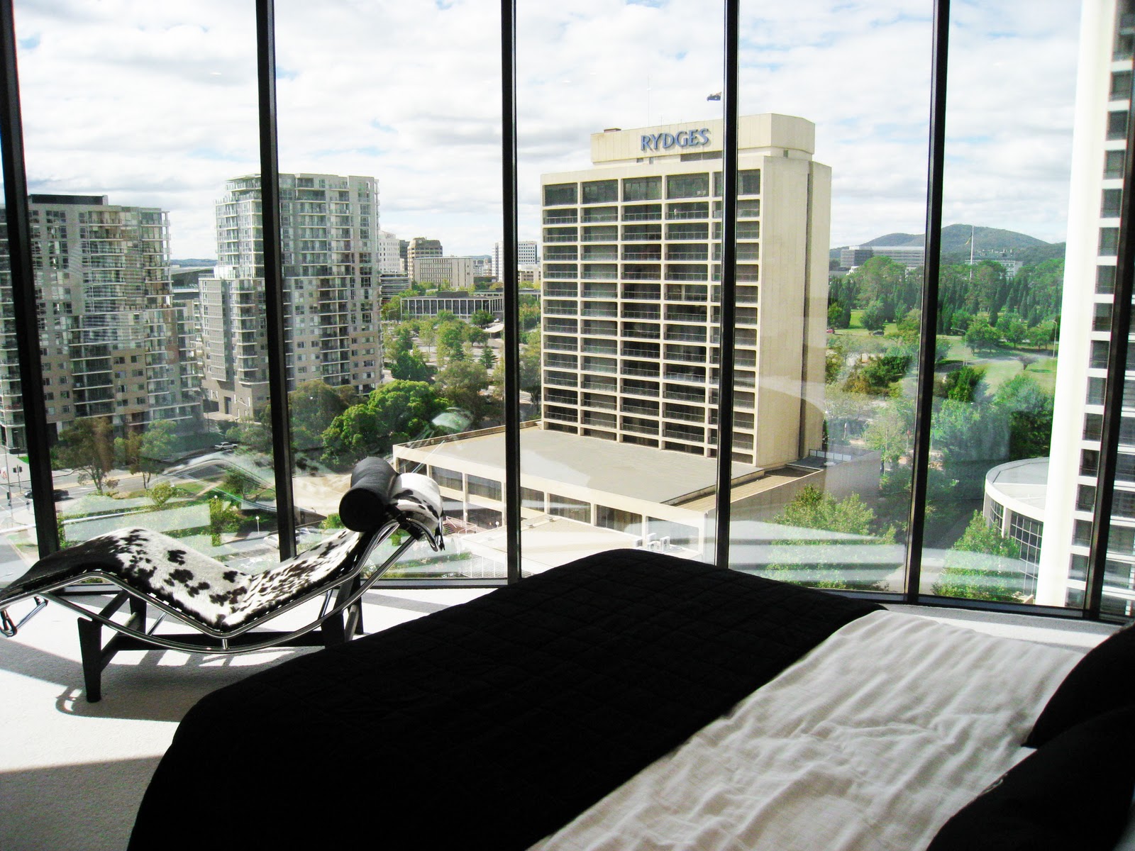 Master bedroom in the 3 bdrm apartment title=