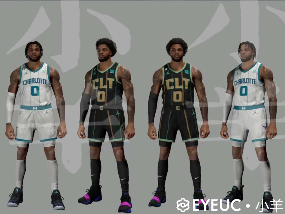 NBA 2K23 Miles Bridges Cyberface