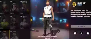 Free Fire New Character