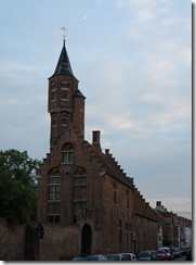 Beside the city edge canal between Dampoort and Kruispoort