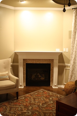 Thrifty Decor Chick: A fireplace redo!